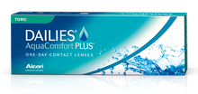  DAILIES AquaComfort Plus Toric 30 Pack - $45/box