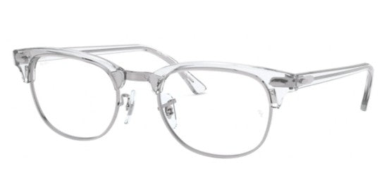 RAY BAN RX5154 CLUBMASTER WHITE CRYSTAL