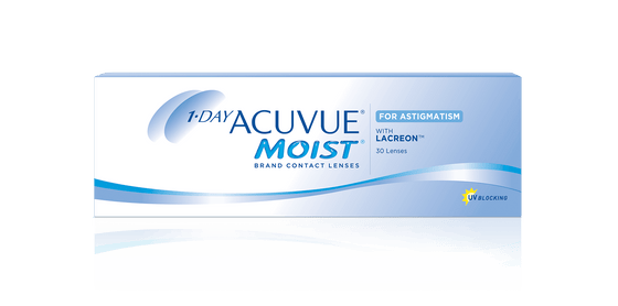 Acuvue Oasys 1-Day Moist for Astigmatism 30 Pack - $50/box