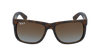 Tortoiseshell Ray Ban sunglasses with brown lenses