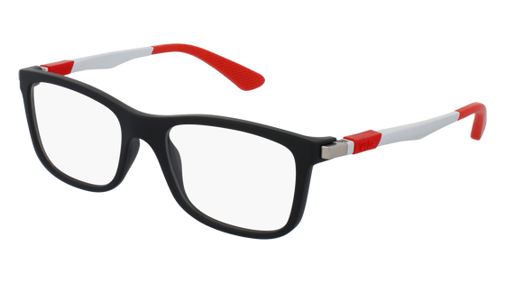 RAY BAN JUNIOR MATTE BLACK/RED