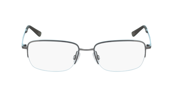 semi-rimless men's metal glasses frame 