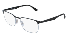 RAY BAN RX6363 SILVER ON BLACK