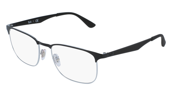 RAY BAN RX6363 SILVER ON BLACK