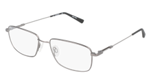  Men's silver metal glasses frame with flexon technology