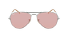 RAY BAN AVIATOR SILVER/PINK