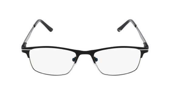 Men's silver and black eyeglasses frame