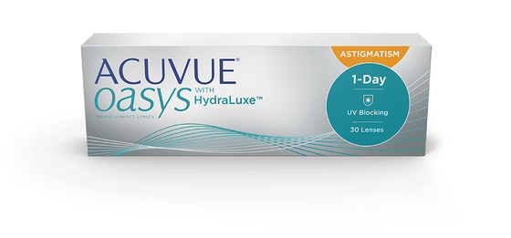 Acuvue Oasys 1-Day HydraLuxe for Astigmatism 30 Pack - $65/box