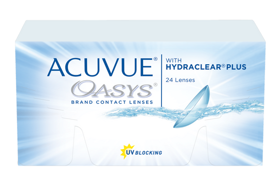 Acuvue Oasys w/ HydraClear Plus 24 Pack - $125/box