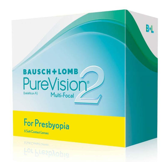 Bausch + Lomb Purevision 2 HD for Presbyopia 6 Pack - $80/box