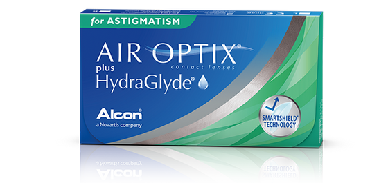 Air Optix plus Hydraglyde for Astigmatism 6 Pack - $85/box