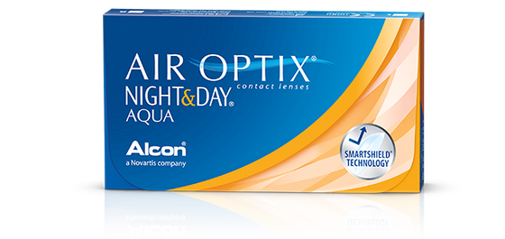 Air Optix Night & Day Aqua 6 Pack - $100/box