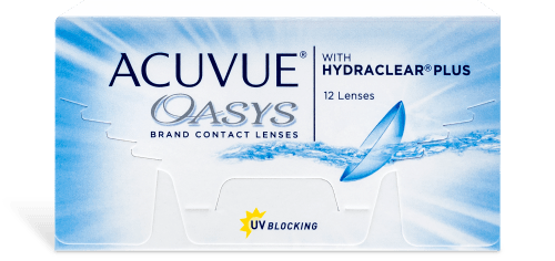 Acuvue Oasys w/ HydraClear Plus 12 Pack - $80/box