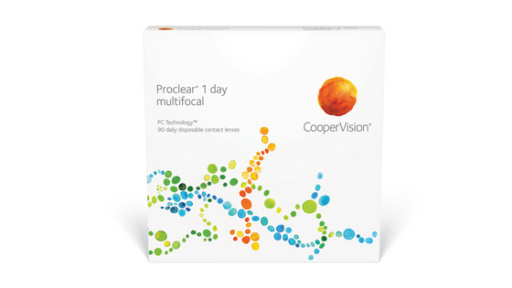 Proclear 1 Day Multifocal 90 Pack - $80/box